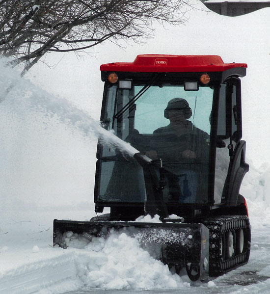sidewalk snow removal equipment